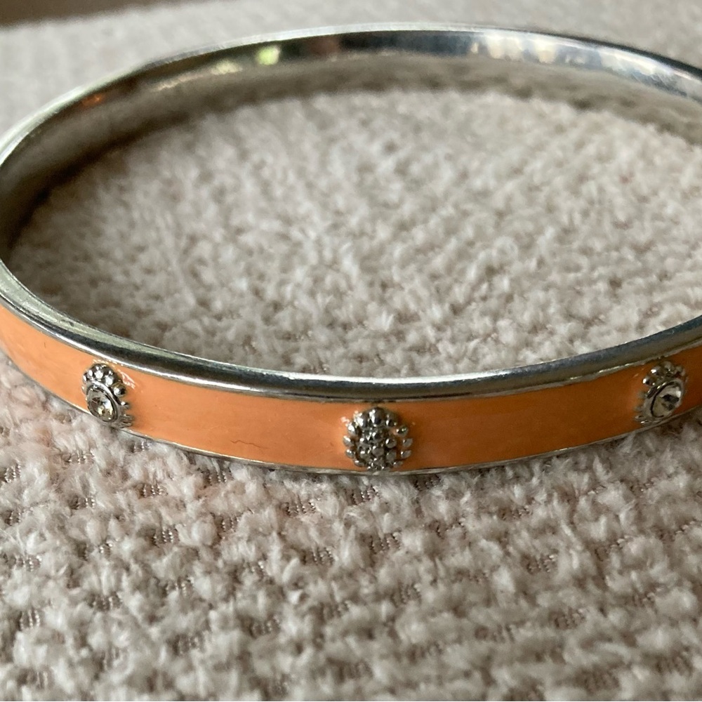 Lia Sophia Enameled Bangle Bracelet